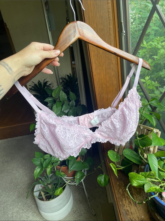 aerie Other - aerie Lace Underwire Bralette - Light Pink XL